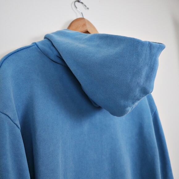 Disney X Love Your Melon Size XS Hoodie Oversize Mickey Blue White - Picture 9 of 12